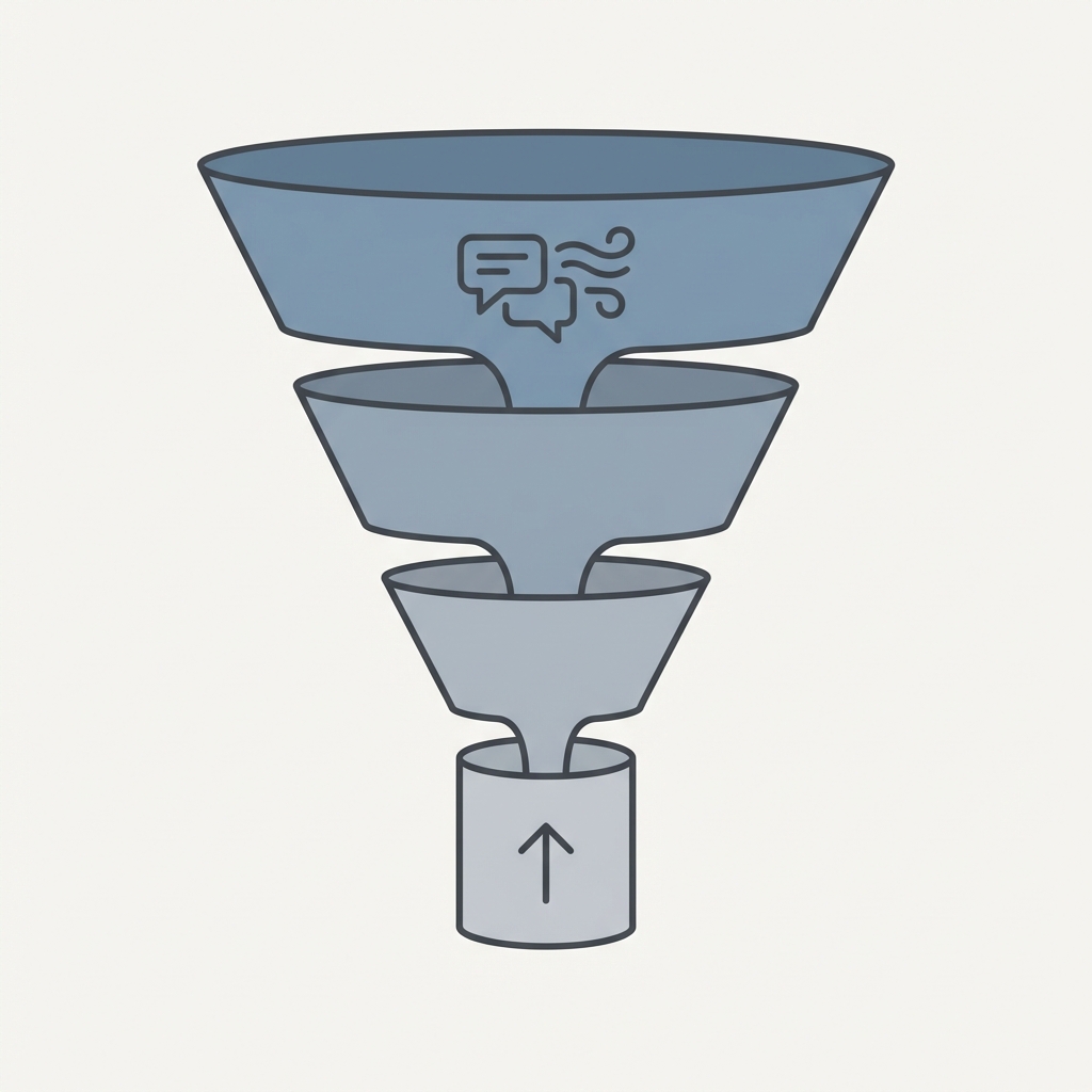 Execution priority funnel